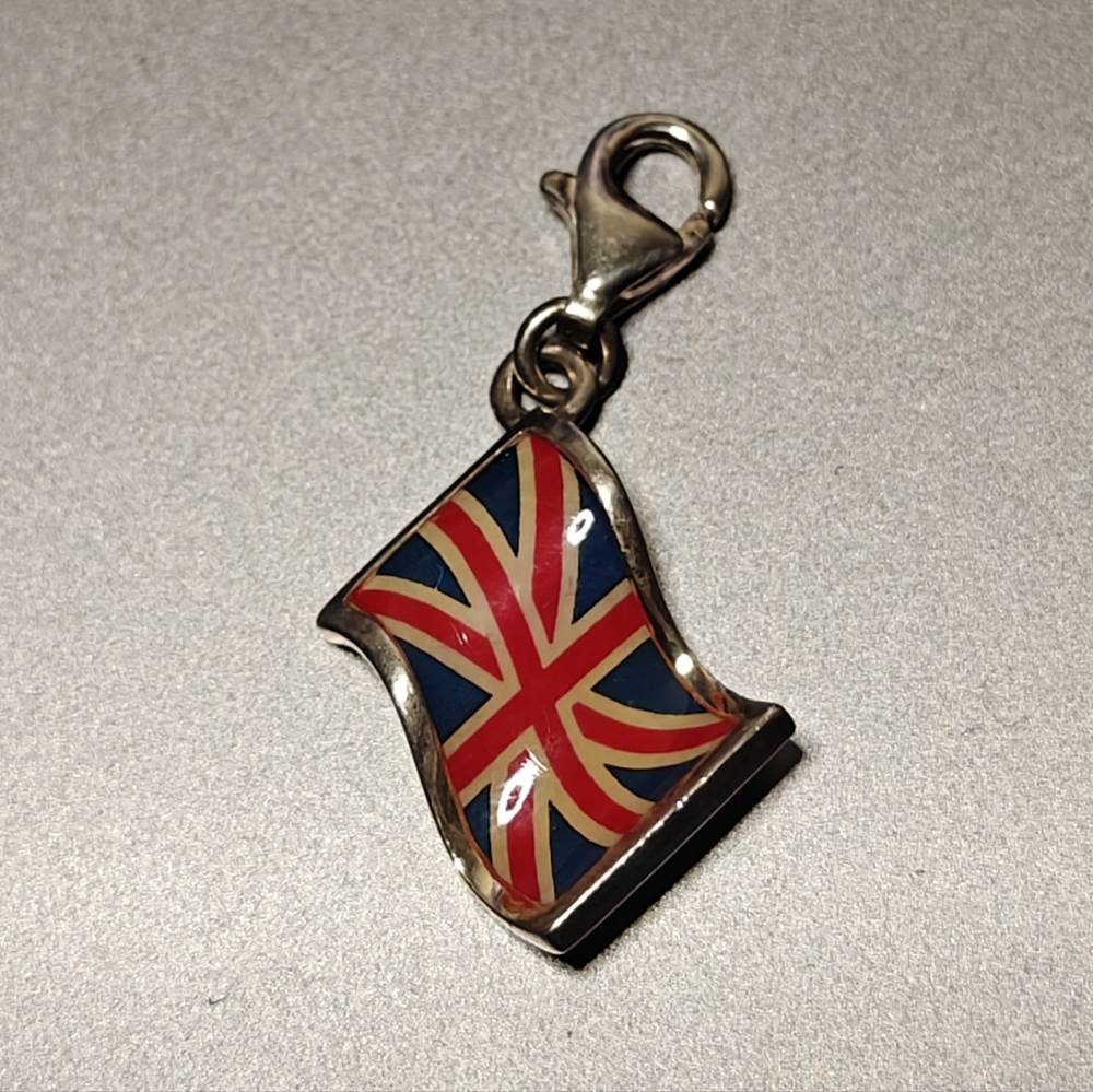Authentic Thomas Sabo Union Jack Flag Charm